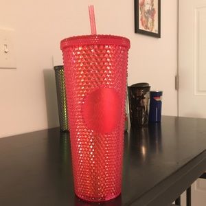 Starbucks Pink Studded Tumbler